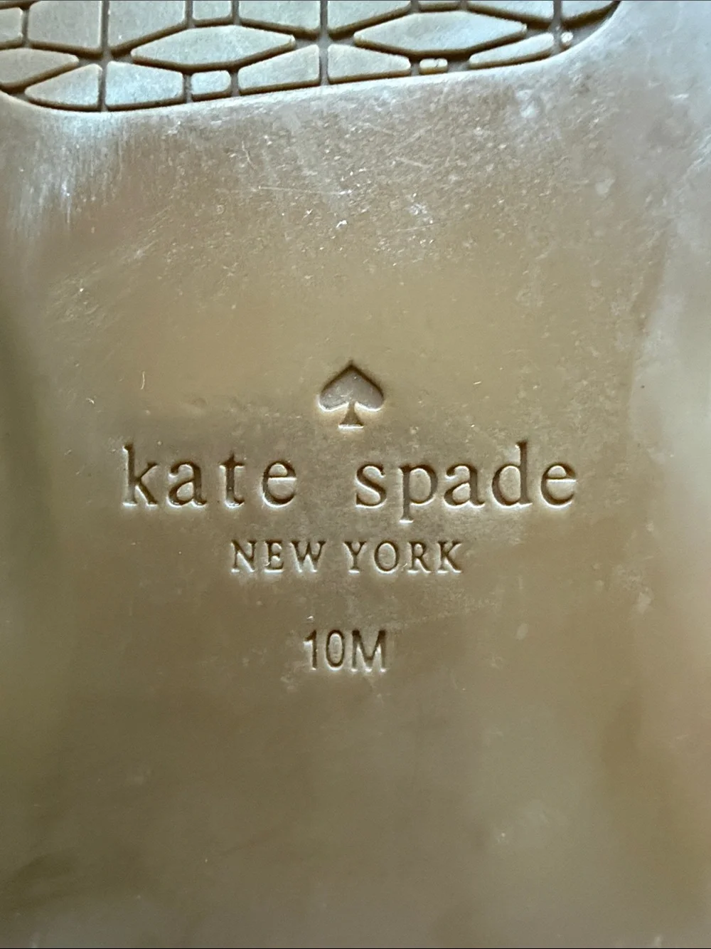 Kate Spade Charles Pink Leather Flip Flop Thong sandals size 10